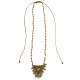 Necklace with macrame talisman 1001614