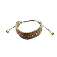 Crochet bracelet