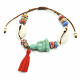 Buddha bracelet with shells