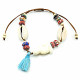 Buddha bracelet with shells