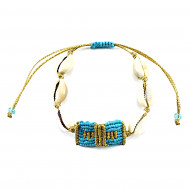 Talisman bracelet with shells