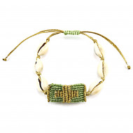 Talisman bracelet with shells