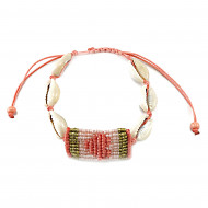 Heart crochet bracelet 1501717