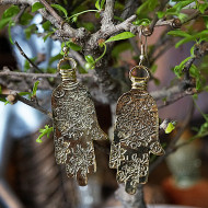Hamsa hand earrings 2001314
