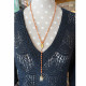 Necklace with shell