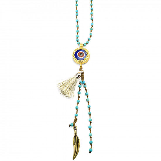 Evil eye necklace