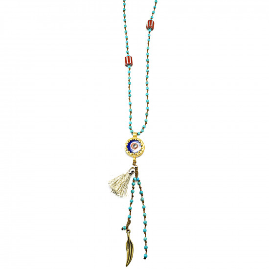 Evil eye necklace