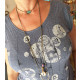 Boho chic necklace