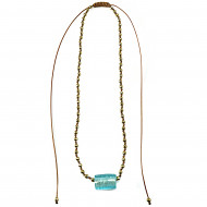 Boho chic necklace