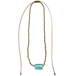Boho chic necklace