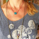 Boho chic necklace