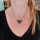 Macrame talisman necklace 1002156
