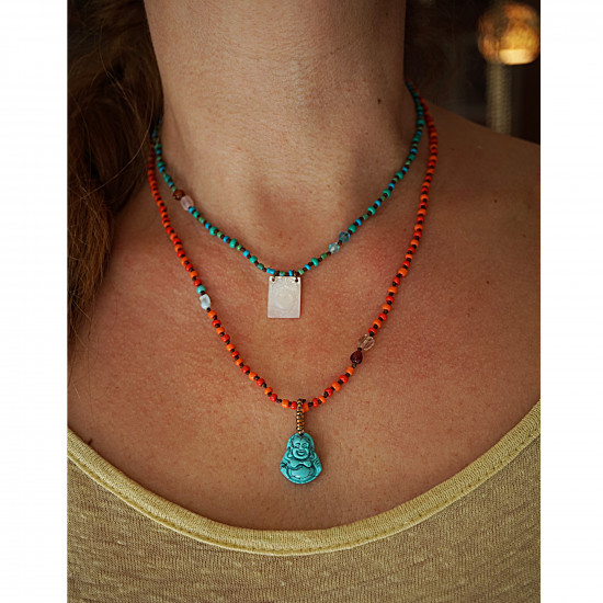 Little buddha necklace 1002196
