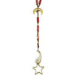 Rosary style necklace 1002206