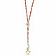 Rosary style necklace 1002206