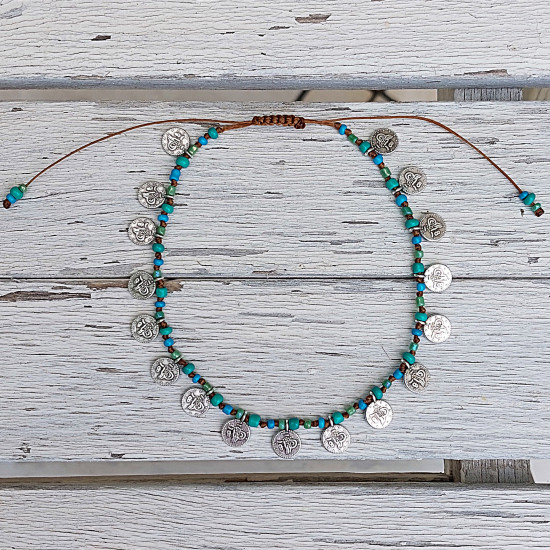 Anklet 5501142 silver coins