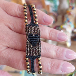 Macrame heart bracelet 1501841