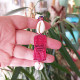 Heart crochet bracelet 1501850
