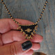 Macrame talisman necklace 1001616