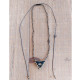 Macrame talisman necklace 1001616