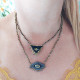 Macrame talisman necklace 1001616