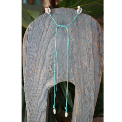 Evil eye necklace with shells 1001866