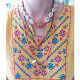 Evil eye necklace with shells