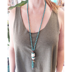 Tibetan pendant necklace 1002076