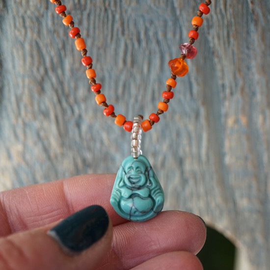 Little buddha necklace 1002196