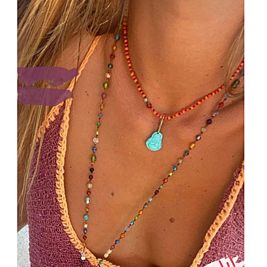 Little buddha necklace 1002196