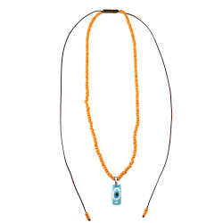Blown glass necklace 1002318
