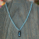 Blown glass necklace 1002397