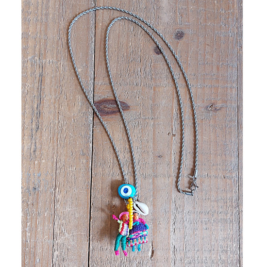 Worry doll necklace 1002409