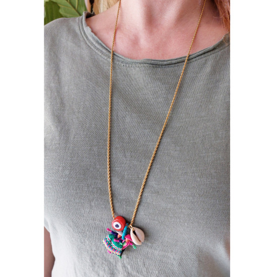 Worry doll necklace 1002410