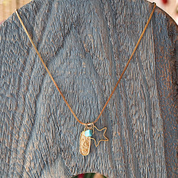 Spiritual pendant necklace 1002462