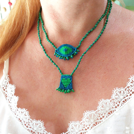 Evil eye necklace 1002468