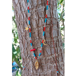 Tiny charms necklace 1002486