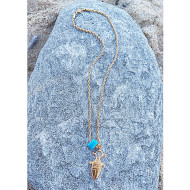 Stainless steel chain necklace 1002487
