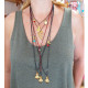 Mexican heart necklace 1002503