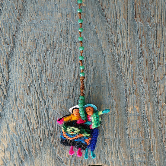 Worry doll necklace 1002536