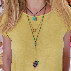 Worry doll necklace 1002536