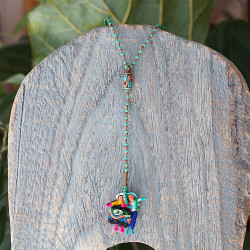 Worry doll necklace 1002536