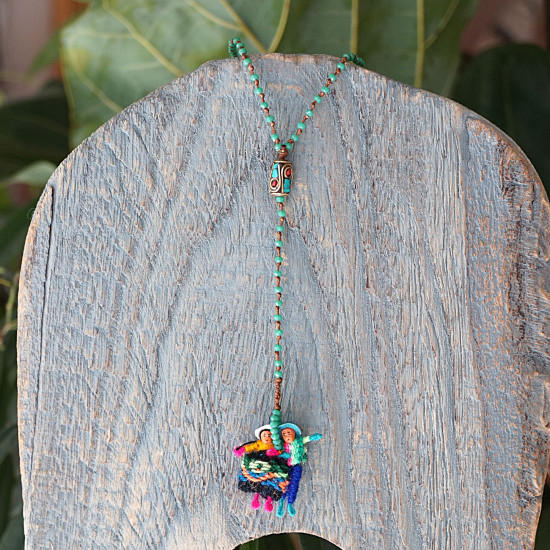 Worry doll necklace 1002536