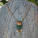 Crochet and chain necklace 1002592