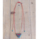 Necklace macrame talisman 1002667