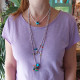 Worry doll necklace 1002699