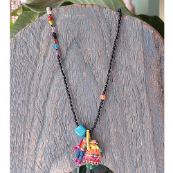 Worry doll necklace 1002701