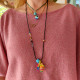Worry doll necklace 1002701