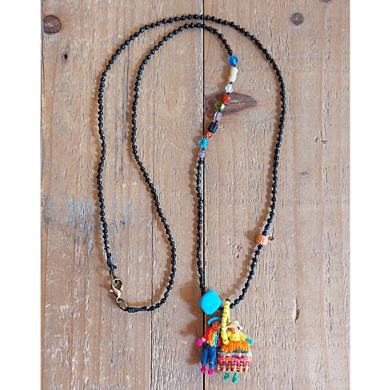 Worry doll necklace 1002701