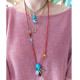 Worry doll necklace 1002702